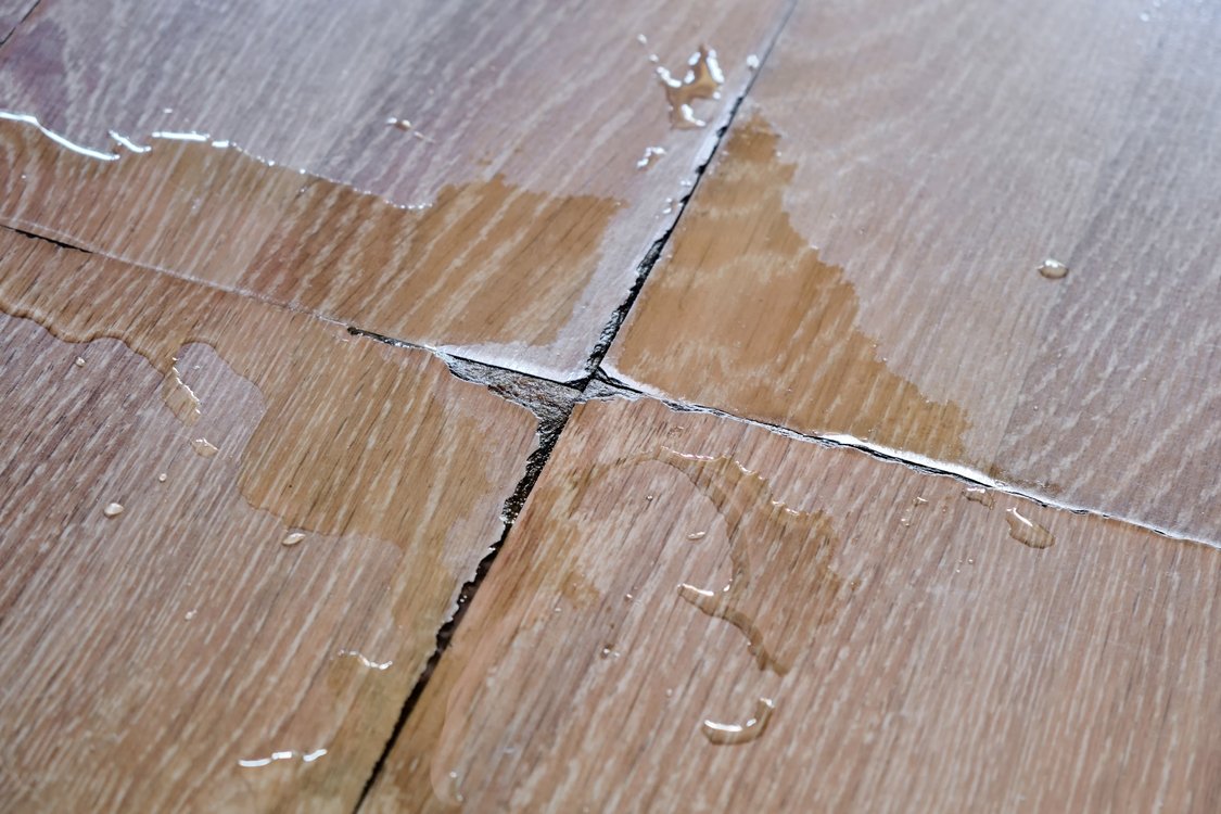 Water damage smell